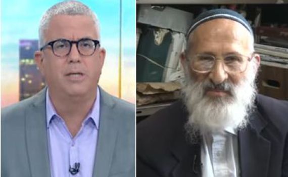 'אסלח לך על הבורות': הרב אבינר קורע את המראיין.צפו