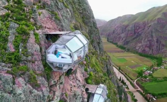 מיטה באוויר ומלון כלב; צפו: אלו המלונות המוזרים בעולם