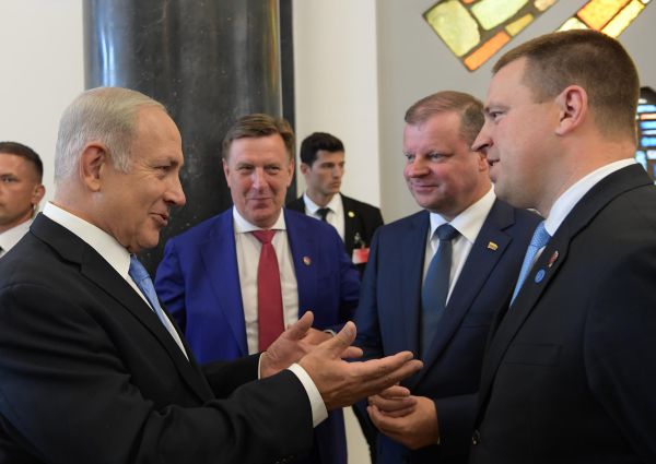 נתניהו בליטא: "מיערות ספוגי דם לתקומה של ישראל"