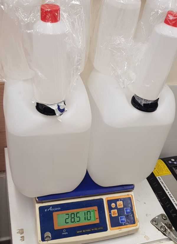 28 ליטר של סם אונס: "כמות עצומה של חומר מסוכן"