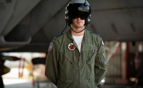 סגן מפקד הטייסת: "תקפנו מעל ל- 150 מטרות בעזה"