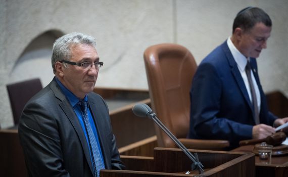 במקומו של הרצוג: ח"כ טיבייב הושבע לכנסת