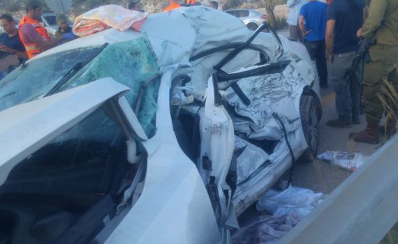 תאונה קטלנית בשומרון: ישראלי כבן 20 נהרג