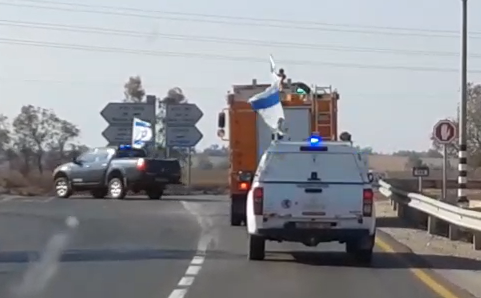 צפו: שיירת רבש"צים לזכרו של הרבש"צ שנהרג