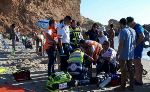 עוד טרגדיה בים: הגיע לארץ לחתונה וטבע למוות