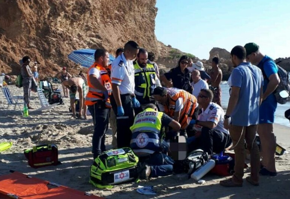 עוד טרגדיה בים: הגיע לארץ לחתונה וטבע למוות