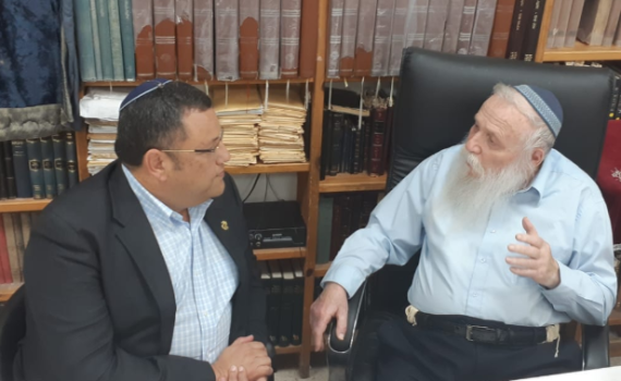 הרב דרוקמן למשה ליאון: "אני חייב לך תודה"