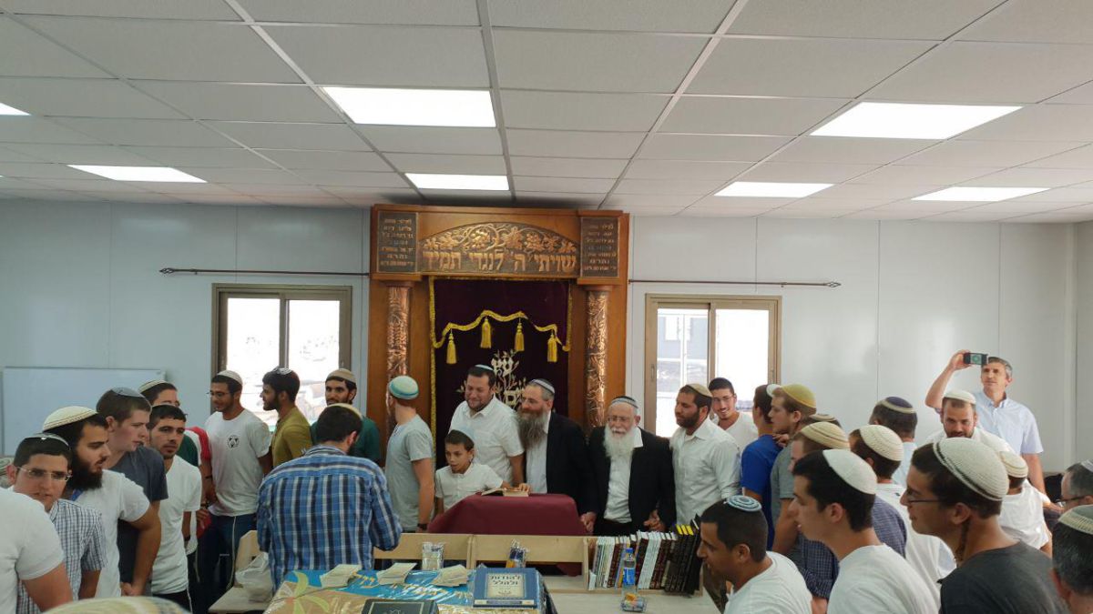 לזכר הלוחם שנהרג: ישיבה גבוהה הוקמה בשומרון