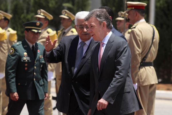 בזמן המתקפה: קולומביה הכירה בפלסטין כמדינה