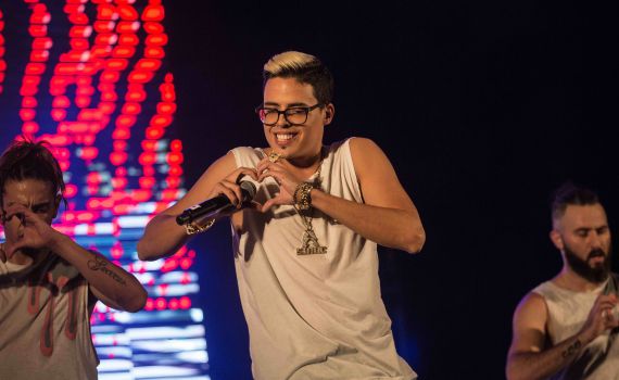 במהלך הופעה: סטטיק נפל והובהל לבית החולים