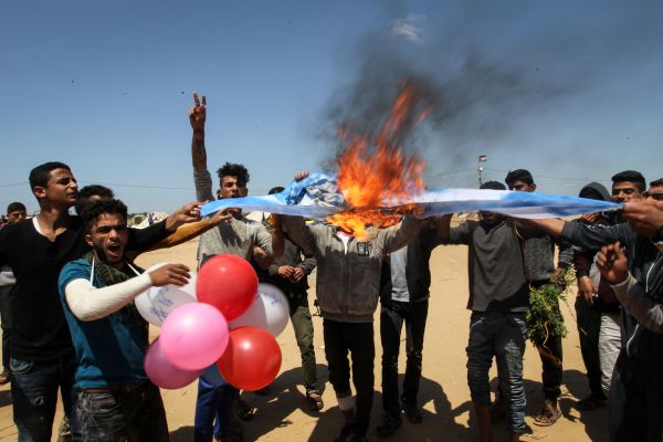 צה"ל תקף בשבת שתי חוליות של מחבלי בלונים