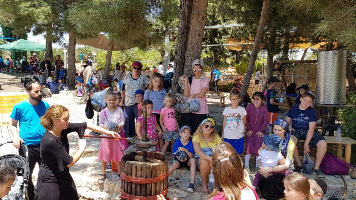 פסטיבל הבציר בגוש עציון במחווה לתושבי הדרום