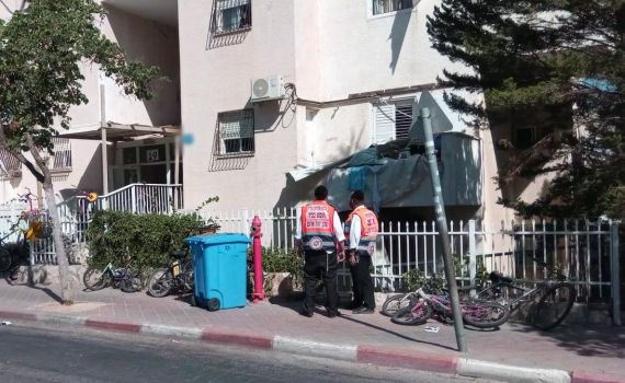 ילד בן 4 נפל מגובה במודיעין עילית. פונה במצב קשה