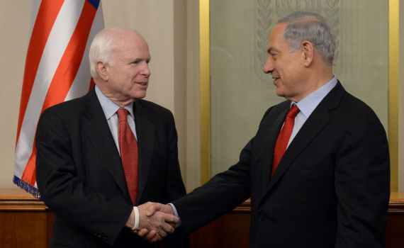 נתניהו: "אוקיר בליבי את הידידות של מקיין לישראל"