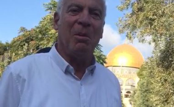 שרים ורוקדים; השר אריאל עלה להר הבית לראש השנה