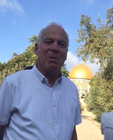 שרים ורוקדים; השר אריאל עלה להר הבית לראש השנה