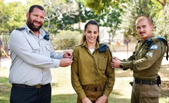 כמחווה על זכייתה במדליה: לינוי אשרם הועלתה בדרגה