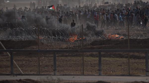 אלימות קשה בעזה: 100 מטענים ורימוני נפץ הושלכו