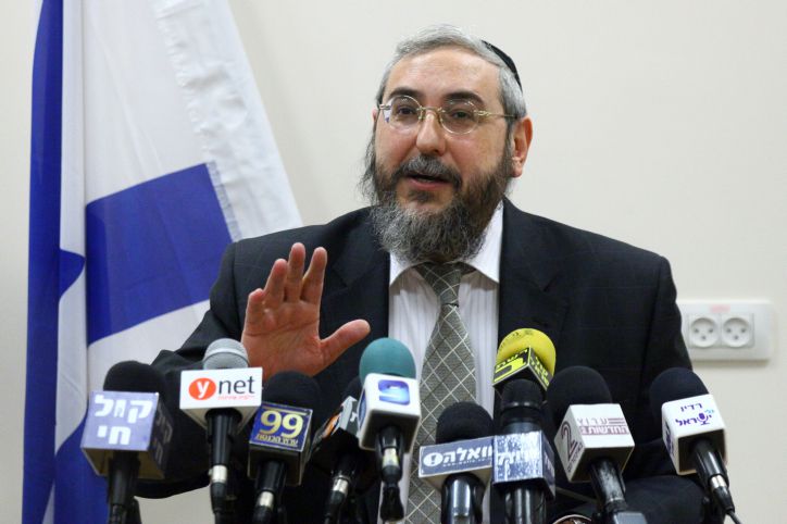 חשיפה: הרב חיים אמסלם יתמודד בבחירות לכנסת