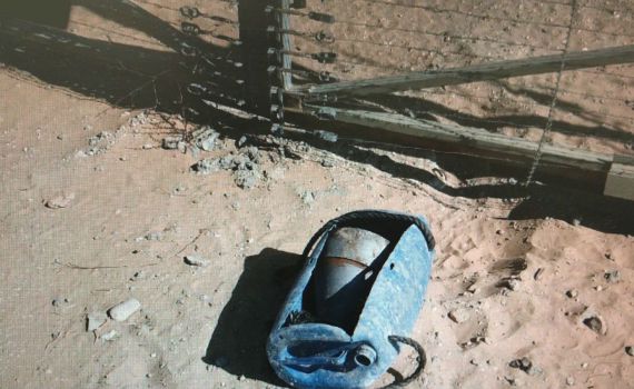 תיעוד: זה המטען שהוטמן לחיילי צה"ל על גדר הגבול