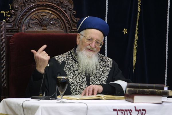 צפו: הרב אליהו זצ"ל מספר איך כיוון בתקיעות השופר