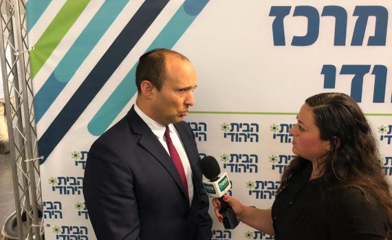בנט לסרוגים: "חייבים להיות חזקים בימין מול ליברמן וכחלון"