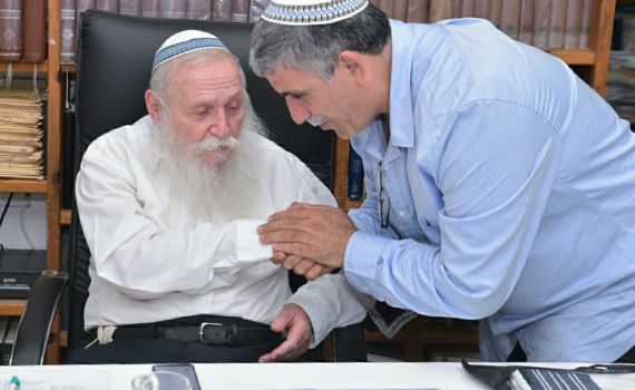 הרב דרוקמן קרא: לבחור באליהו זהר לקדנציה שנייה