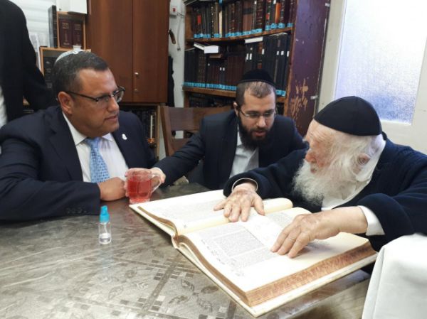 הצהרה פומבית של גדולי התורה החרדים במשה ליאון לראשות ירושלים