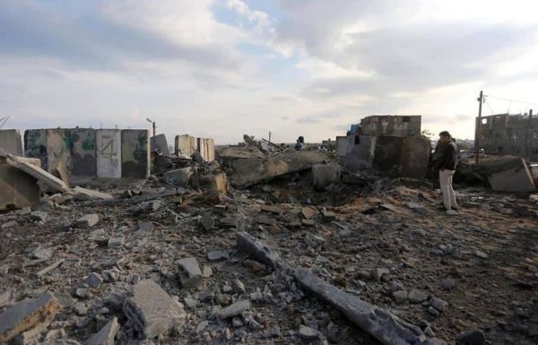 דיונות? כך נראית עזה אחרי תקיפת חיל האוויר. תיעוד