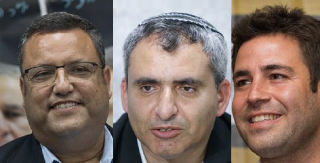 סקר בחירות אלקין וליאון מנצחים את ברקוביץ בסיבוב השני סרוגים