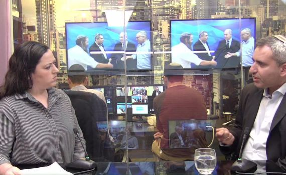 אלקין באולפן סרוגים: סיבוב שני אני מביס כל מועמד