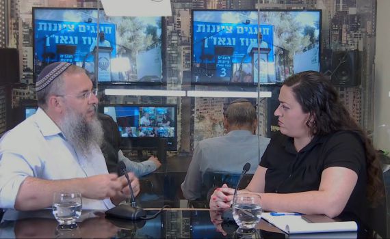 נאמן באולפן סרוגים: "בגוש עציון נבנה 15 אלף בתים"