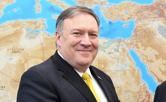 פומפאו: מוצרים מיו"ש יוגדרו "תוצרת ישראל"