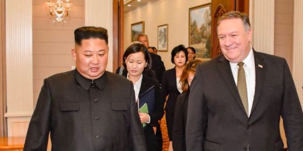 ממשיכים במאמצים: פומפאו נפגש עם קים ג'ונג און