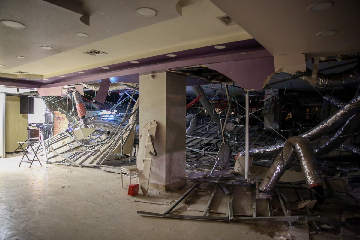 תקרה קרסה ביישוב אדם, 3 פצועים במקום