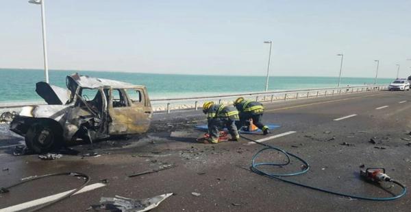 חשד: הנהג האחראי לאסון ים המלח השתמש בסמים