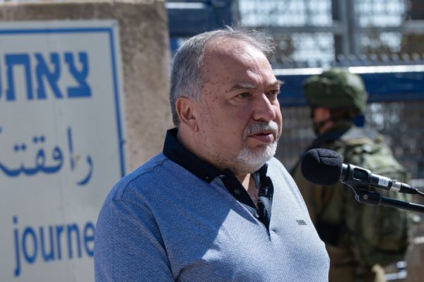 ליברמן על סערת חאן אל אחמר: "תהליך בלתי הפיך"