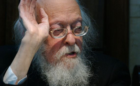 בנו הבכור של הרב אלישיב הלך לעולמו