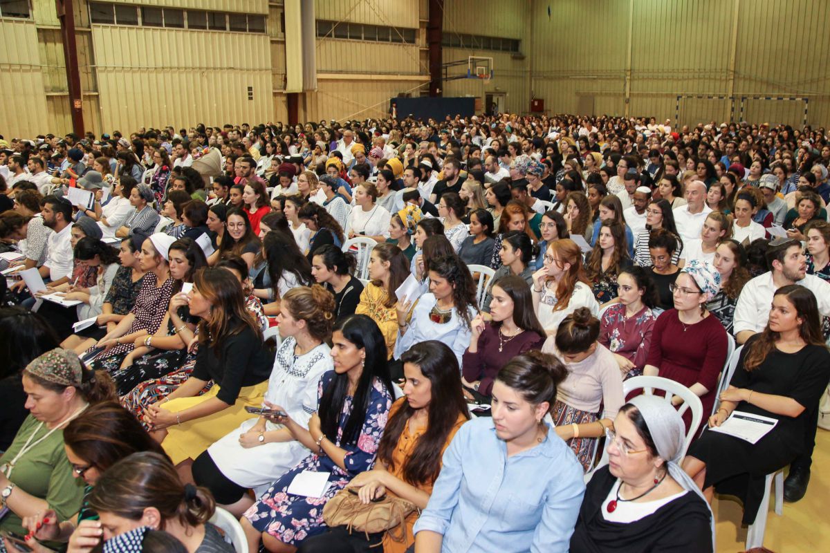 תיעוד: אלפים בליל הושענא רבה באוניברסיטת בר- אילן