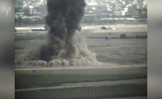 תיעוד: תקיפת מנהרת הטרור בחאן יונס