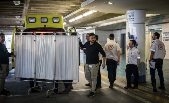 זוועה: אדם הצית עצמו בסמוך לגן הפעמון בירושלים