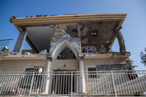 הסוכנות תסייע למשפחה מב"ש שביתה נהרס ברקטה