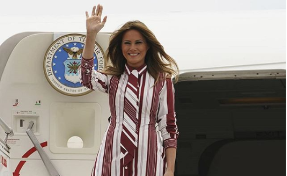 מאושרת מתמיד: מלניה מסמנת הישג חדש