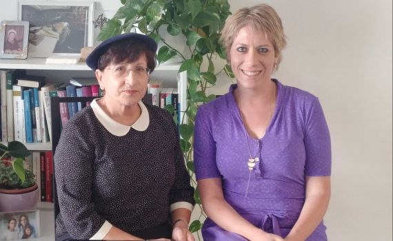 בתו של הרב עובדיה בירכה את מועמדת הבית היהודי ברחובות