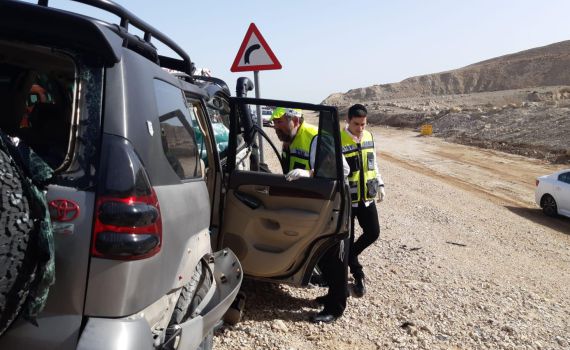 אסון ים המלח: הנהג הפוגע שוחרר מביה"ח לחקירה