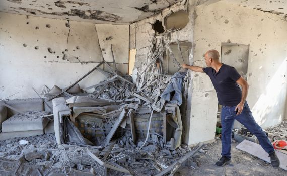 הרוג ופצועה אנוש מפגיעת רקטה באשקלון  