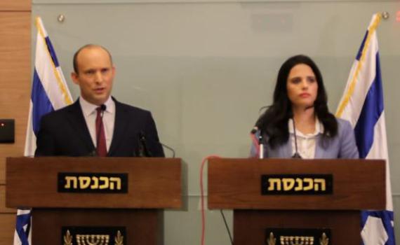 קמפיין הימין החדש: "שקד תנצח על בג״צ, בנט ינצח את חמאס"