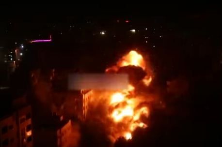 תיעוד: כך נראית עזה אחרי תקיפות חיל האוויר. צפו