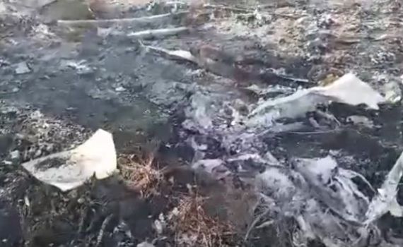 צפו: זה מה שנותר מהאוטובוס שנפגע מטיל נ"ט