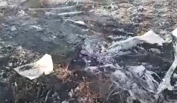 צפו: זה מה שנותר מהאוטובוס שנפגע מטיל נ"ט